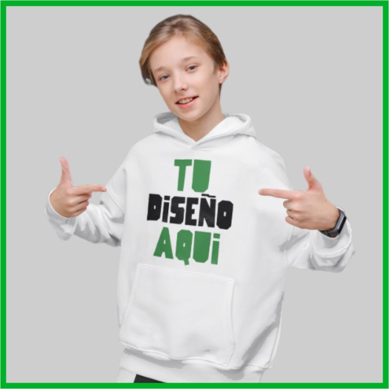 Sudadera niño personalizada