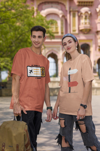 Camisetas ovesize personalizadas