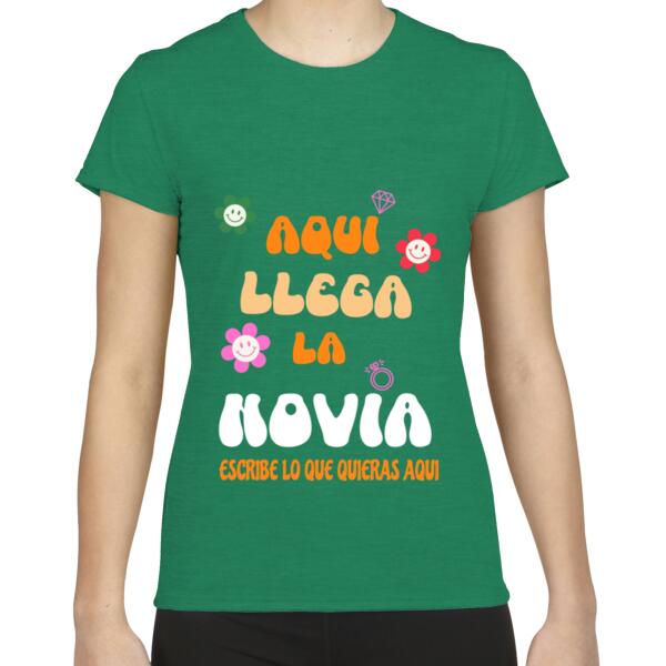 Camiseta despedida de soltera Novia LLega 004 Thumbnail