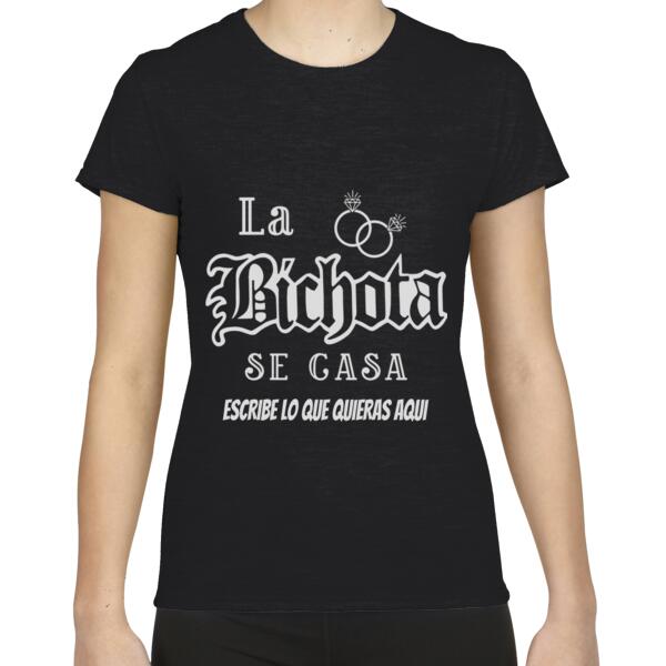  Guardar   Camiseta despedida de soltera Novia Bichota 009 Thumbnail