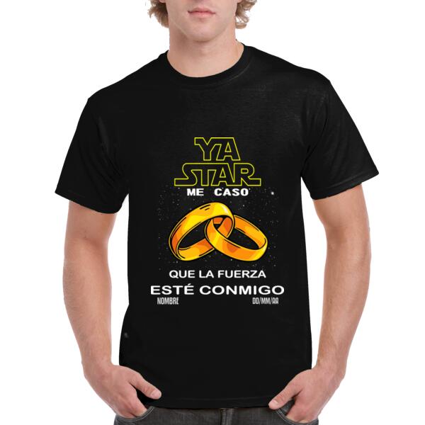 Camiseta despedida de soltero Novio Ya Star 018 Thumbnail